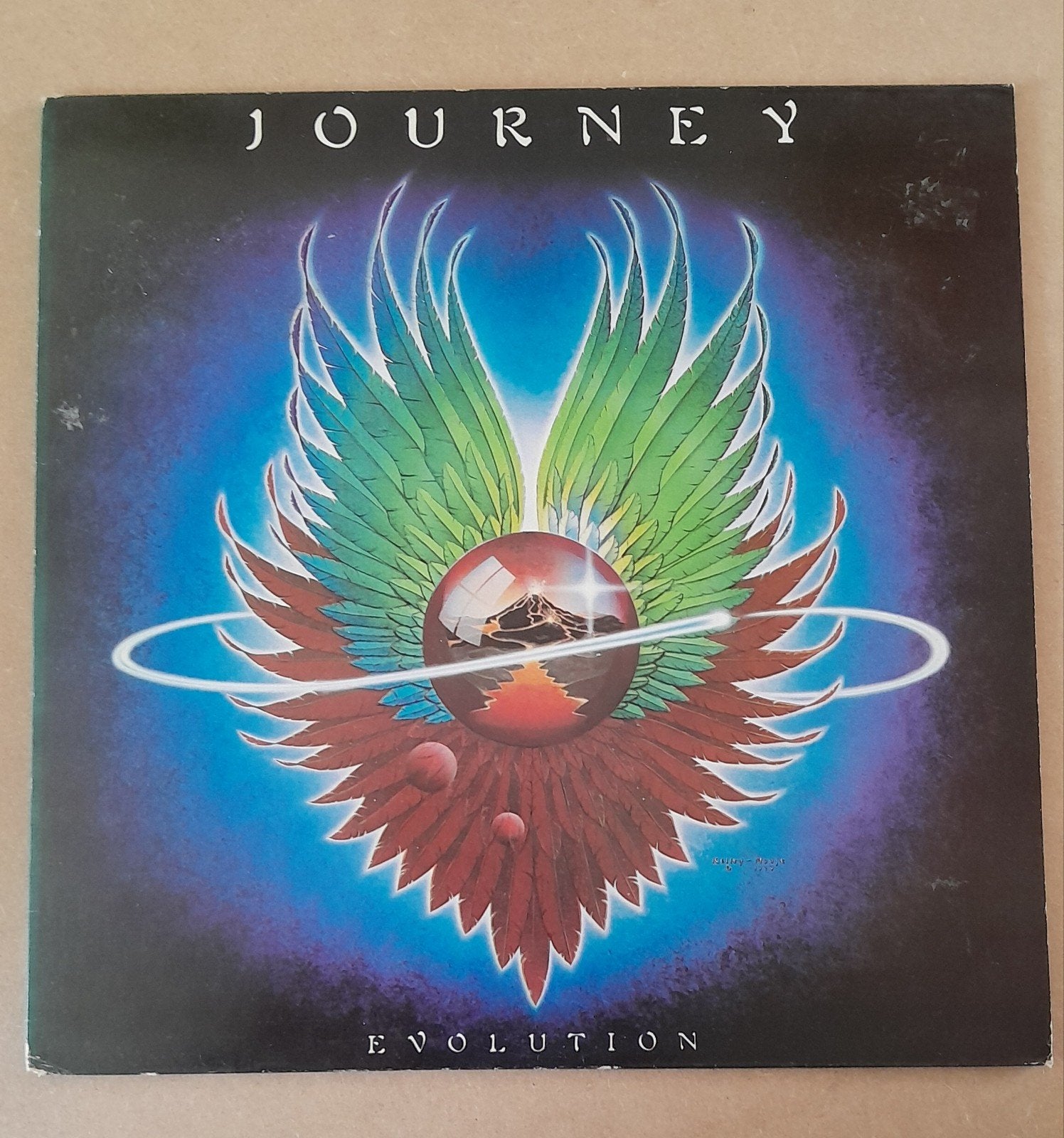 lp journey - evolution, Cd's en Dvd's, Vinyl | Rock, Ophalen of Verzenden, Gebruikt, 12 inch, Poprock