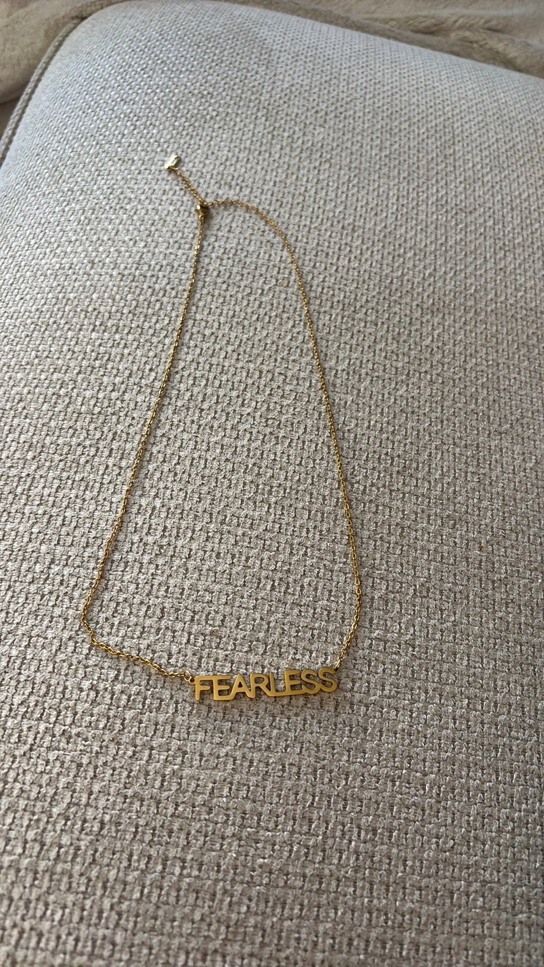Fearless Taylor Swift ketting, Ophalen of Verzenden, Zo goed als nieuw, Overige materialen