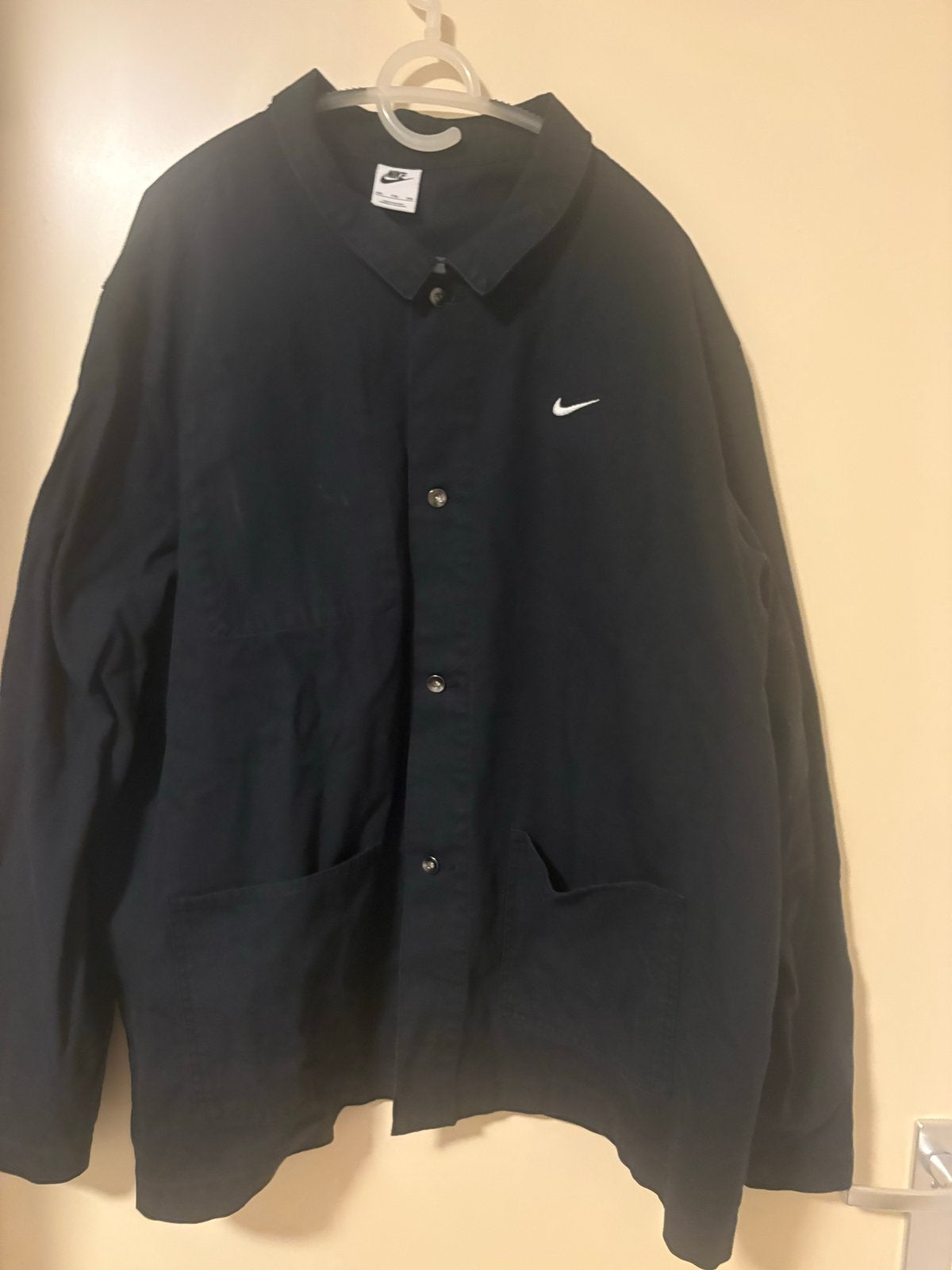 Nike Vintage Worker Jacket Zwart - Maat XXL, Ophalen of Verzenden, Zo goed als nieuw, Overige maten, Zwart