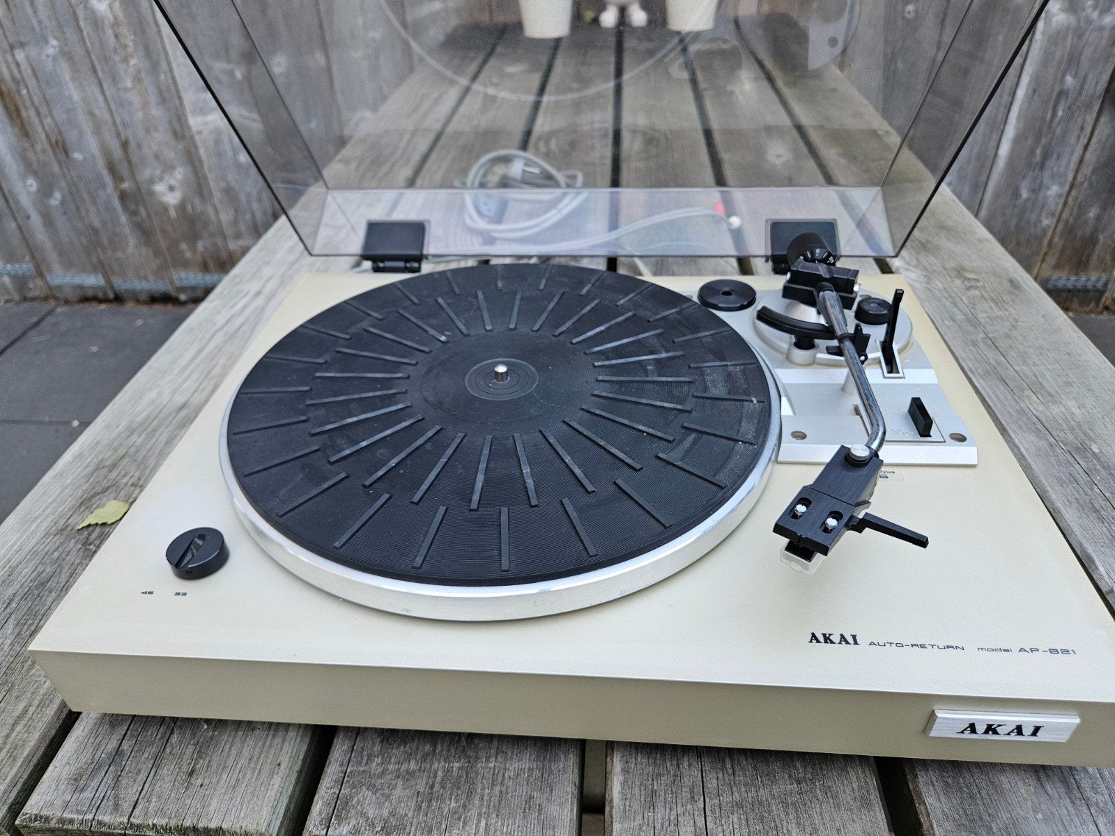 Akai AP-B21C Platenspeler - Originele verpakking., Audio, Tv en Foto, Ophalen of Verzenden, Akai
