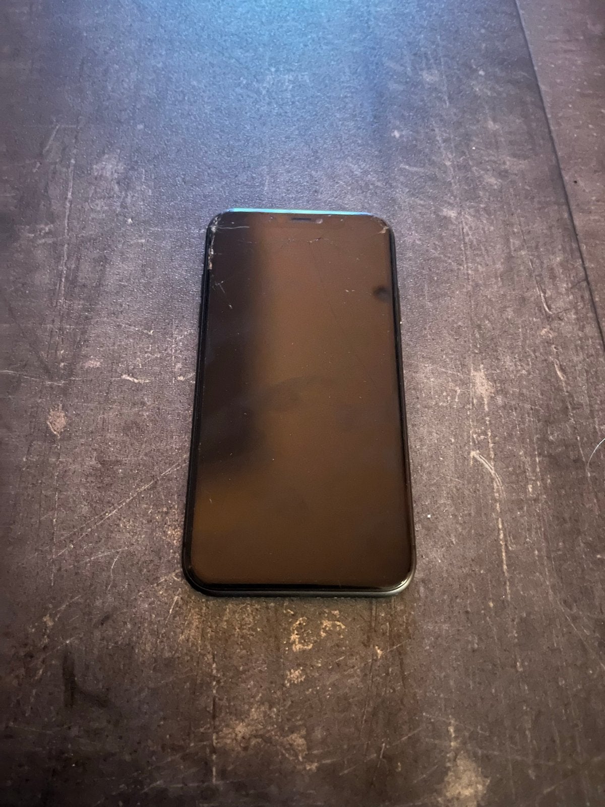 iPhone 11 Zwart - Scherm beschadigd, Ophalen of Verzenden, Gebruikt, Zwart, IPhone 11