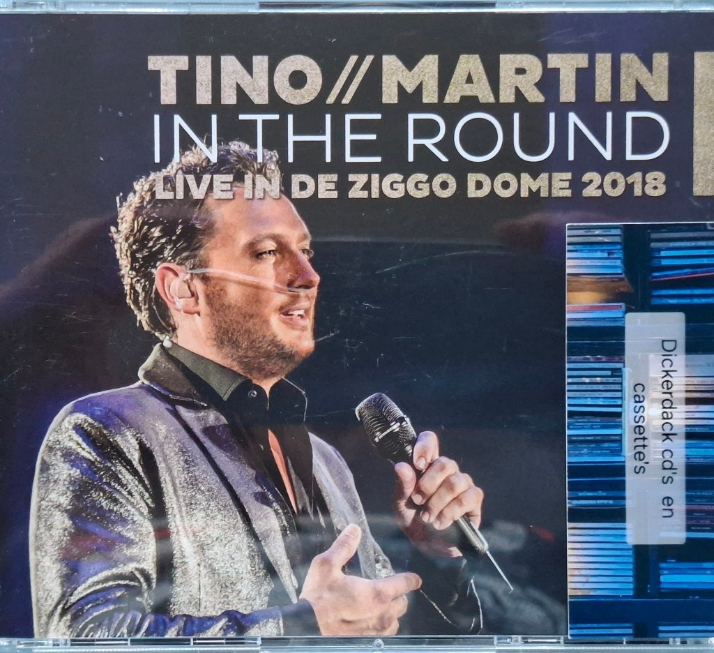 Tino Martin; In the round, live in the Ziggo Dome 2018 (2cd), Ophalen of Verzenden, Zo goed als nieuw, Pop