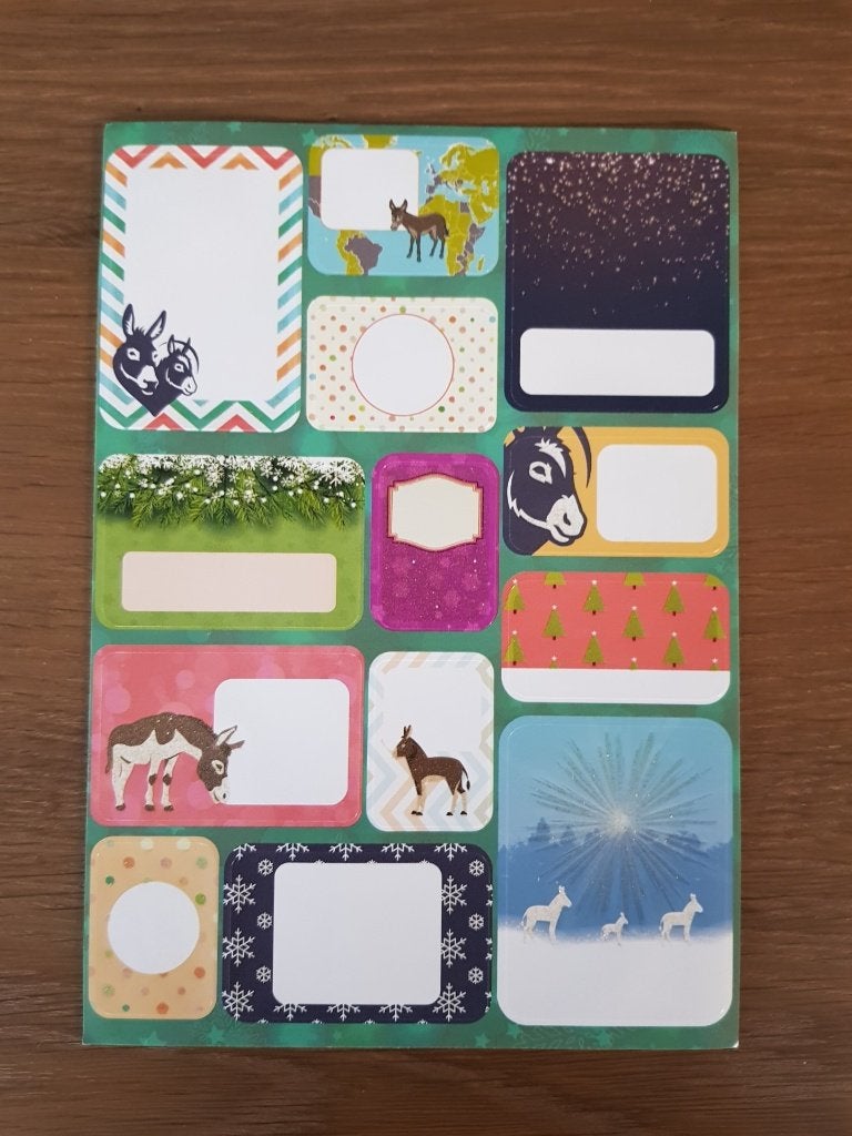 kerststickers, Verzenden, Nieuw
