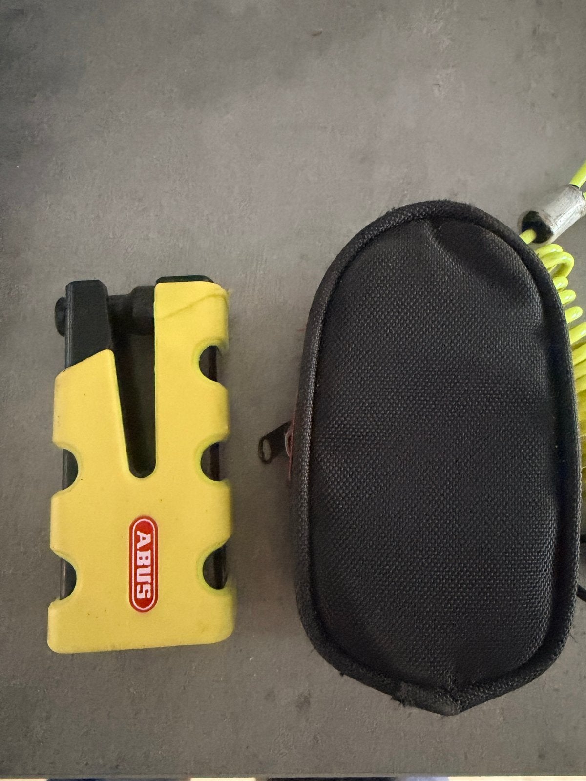 ABUS Granit Sledg 77 motorslot schijfremslot, Ophalen of Verzenden, Zo goed als nieuw