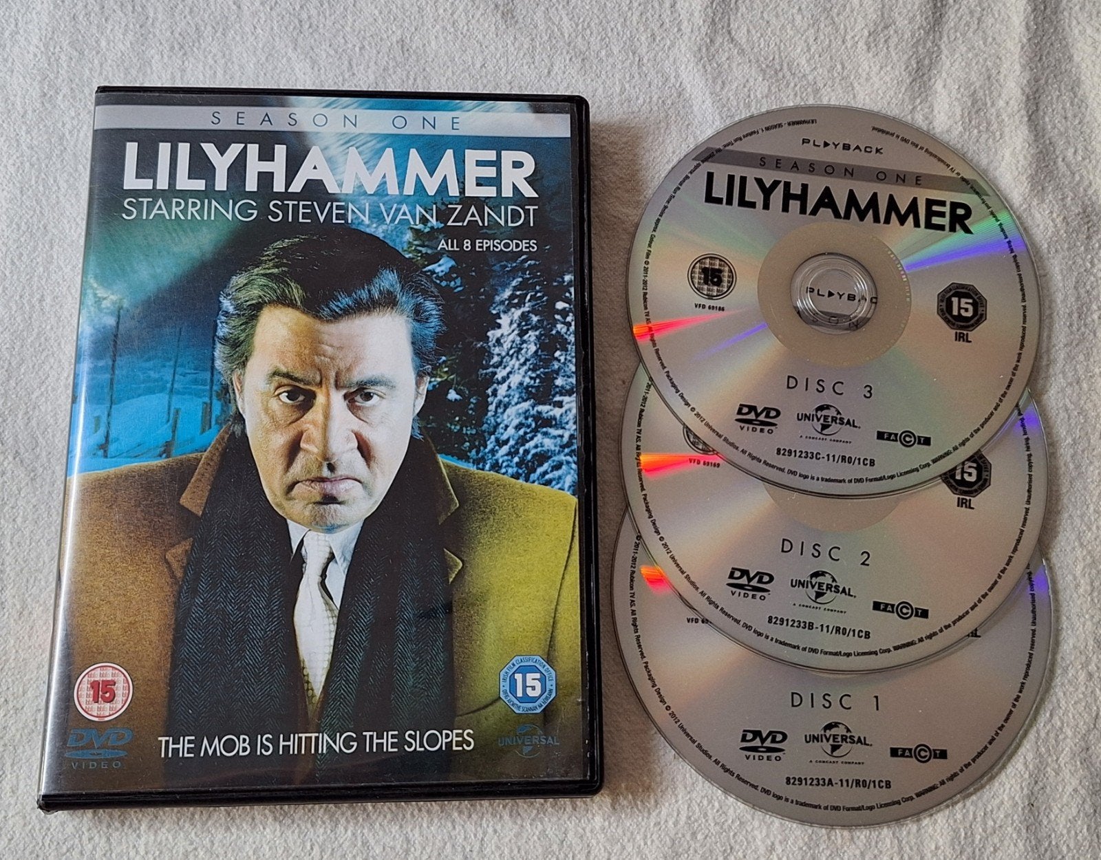 Lilyhammer - first season - met Van Zandt - UK IMPORT, Cd's en Dvd's, Engels, Seizoen 1, Engels, Ophalen of Verzenden