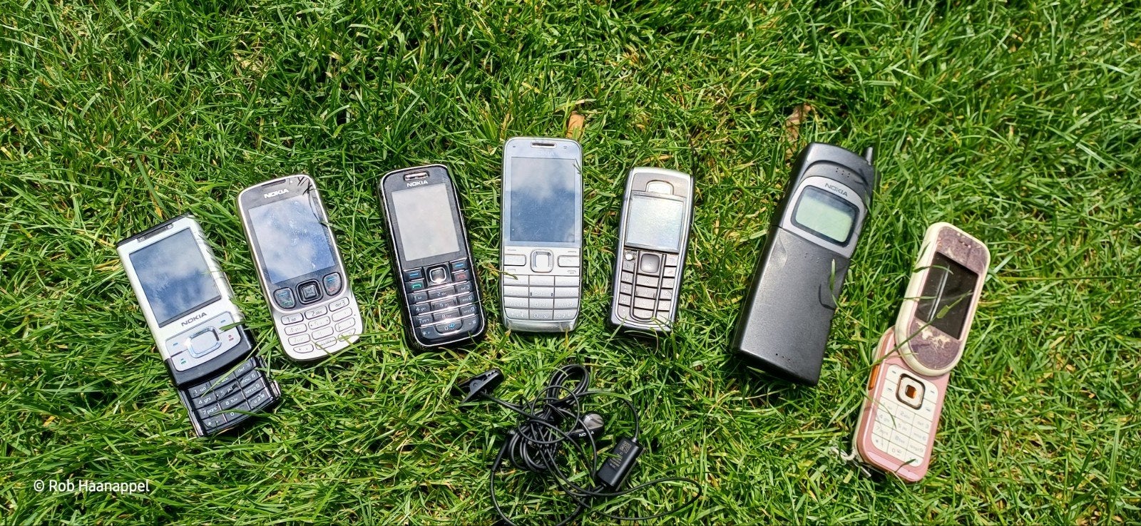 Partij Nokia telefoons, Gebruikt, Zwart, Fysiek toetsenbord, Ophalen of Verzenden