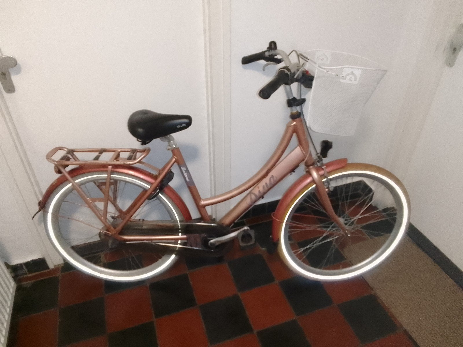 Batavus Diva damesfiets 26 inch met 3 versnellingen, Fietsen en Brommers, Fietsen | Dames | Damesfietsen, Ophalen, Terugtraprem