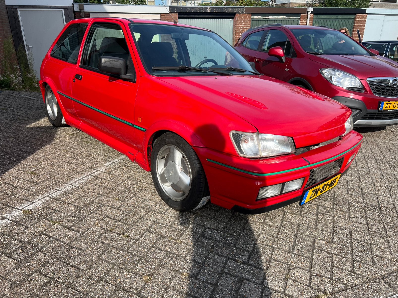 Ford Fiësta 1.6 RS Turbo 1991 Rood 54dKm zeldzaam, foto 3