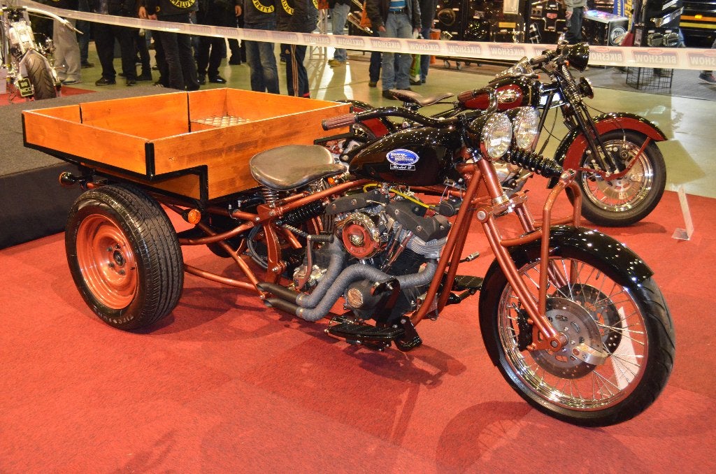 custom harley davidson trike, 2 cilinders, Nieuw, Chopper, Particulier