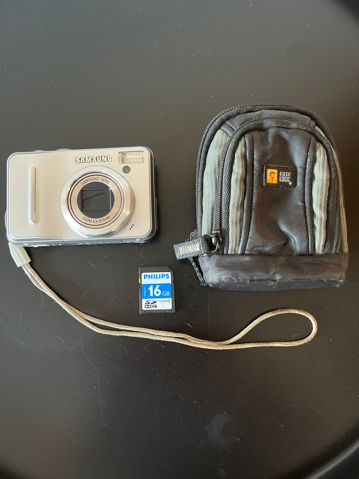 Samsung S1060 Compactcamera met 16GB SD-kaart en tasje, Ingebouwde flitser, Gebruikt, Ophalen of Verzenden, Compactcamera