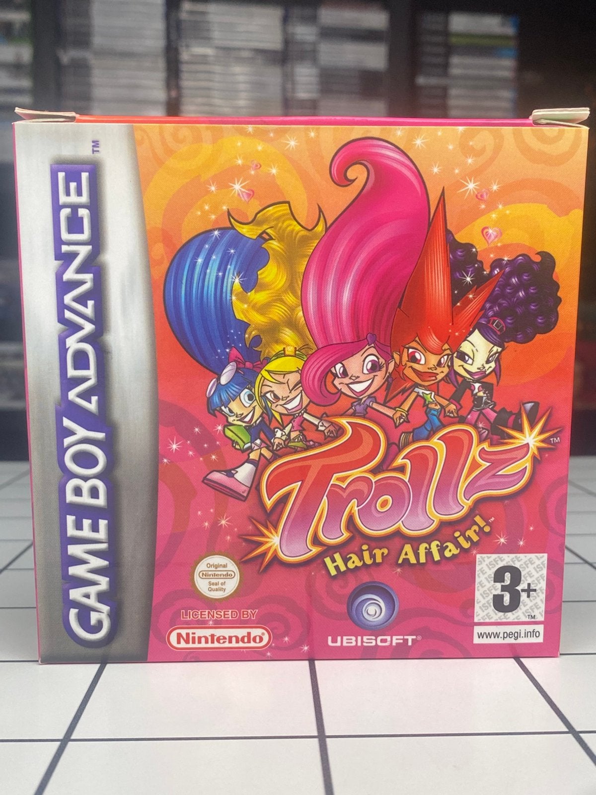 Trollz Hair Affair! - Nintendo Game Boy Advance - Ubisoft, Ubisoft, Www.ubisoft.com, 1 speler, Ophalen of Verzenden