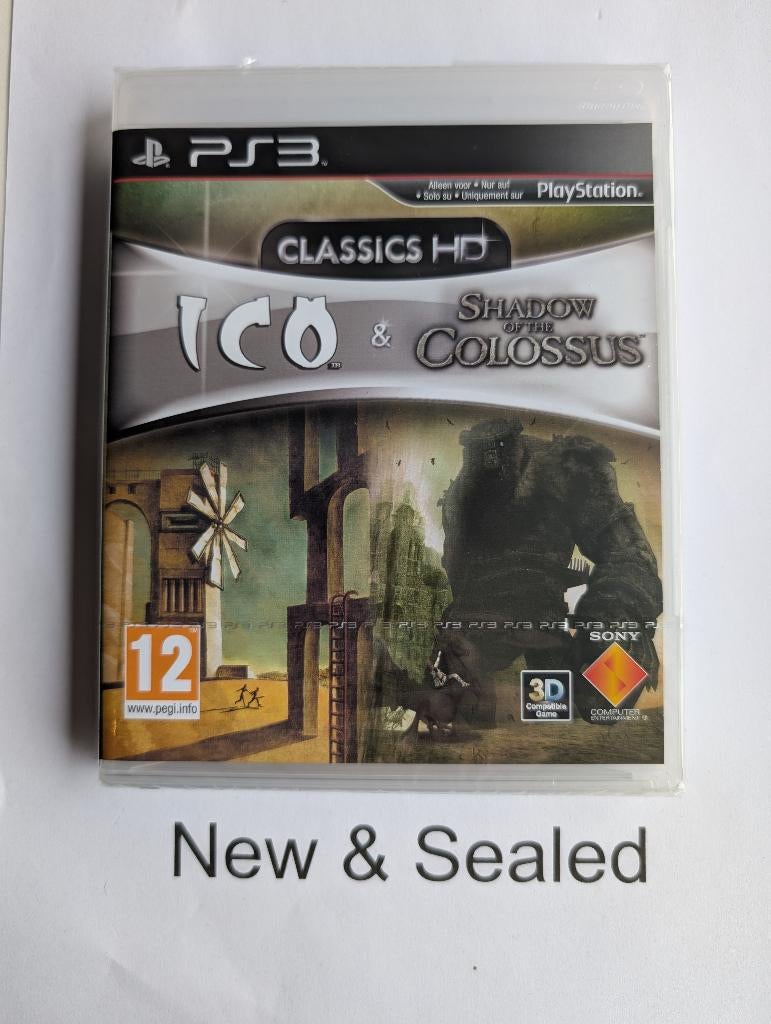 Nieuw / sealed Ico & shadow of the colossus PS3, Avontuur en Actie, Vanaf 18 jaar, 1 speler, Nieuw