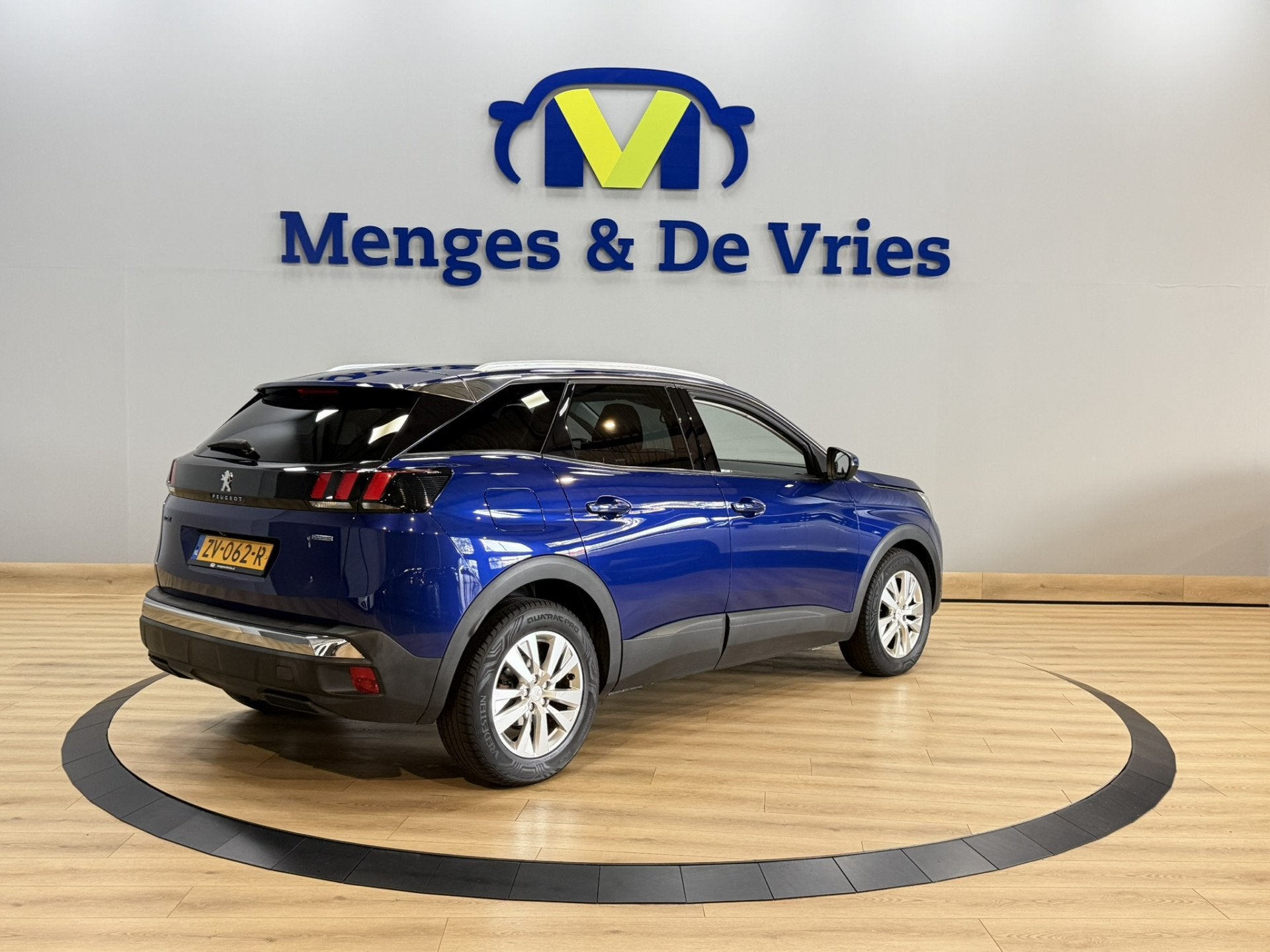 Peugeot 3008 1.2 PureTech Blue Lease Executive Airco ECC | V, Auto's, 12 maanden, Gebruikt, 1199 cc, Blauw