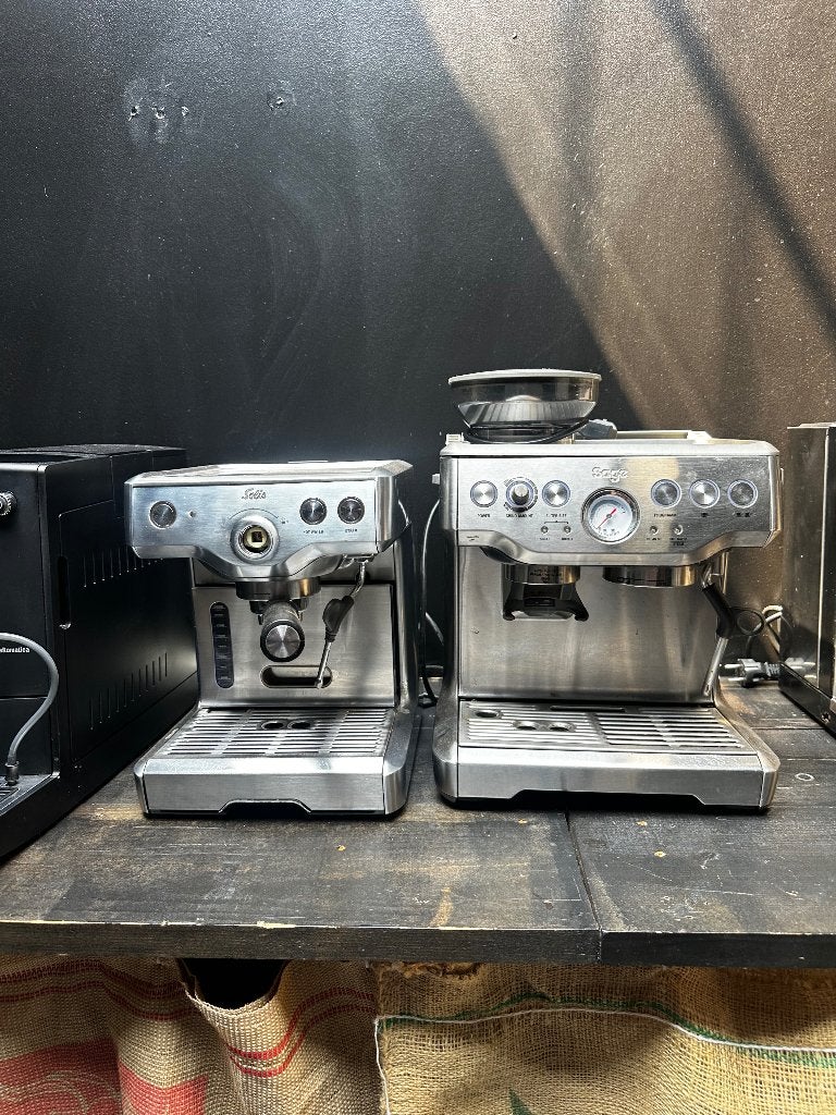 solis, Gebruikt, Espresso apparaat, Ophalen of Verzenden, 2 tot 4 kopjes
