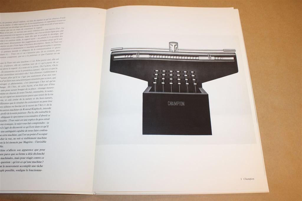 Kunstuitgave Derrière Le Miroir. Klapheck. Zeldzaam. 1980., Ophalen of Verzenden, Gelezen