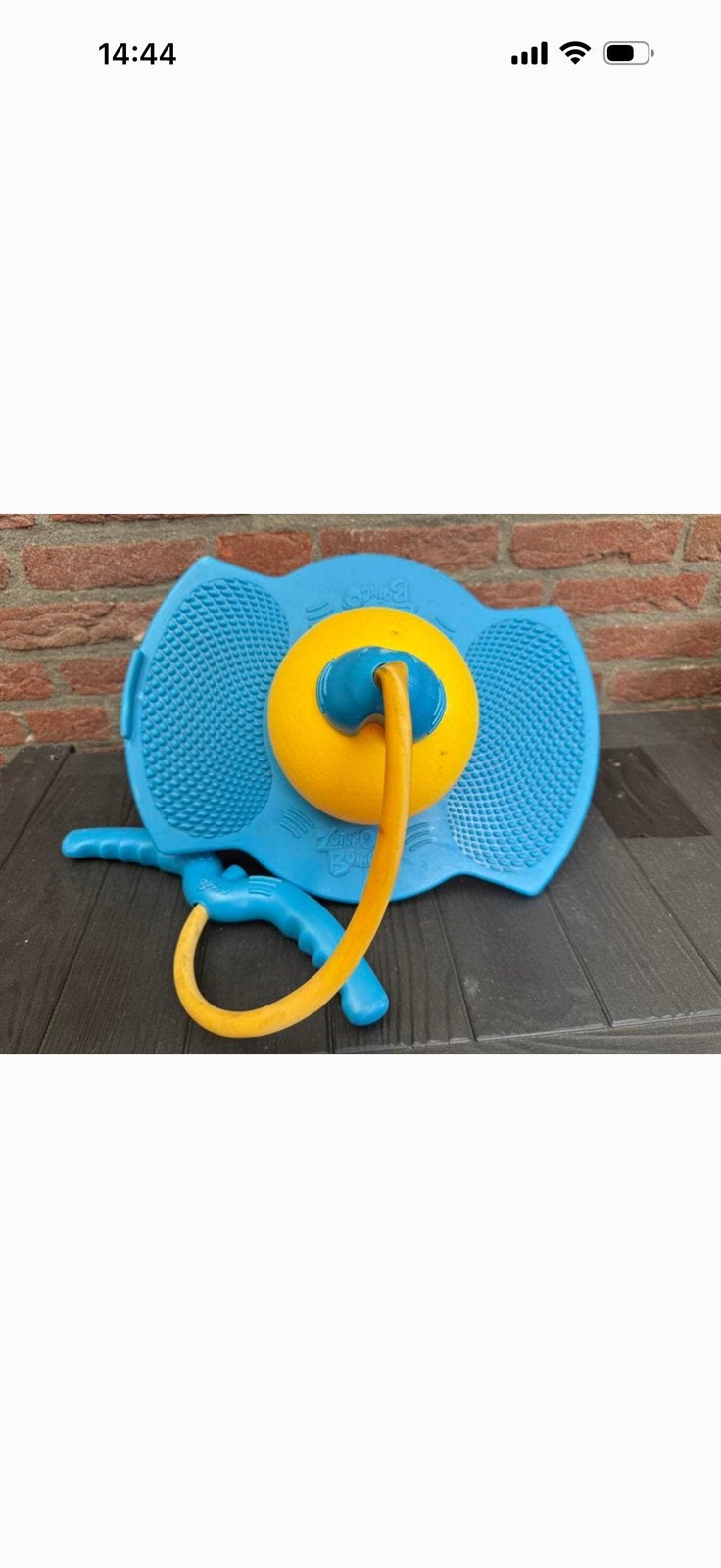 Zoingo Boingo springbal / pogostick, Ophalen of Verzenden, Gebruikt