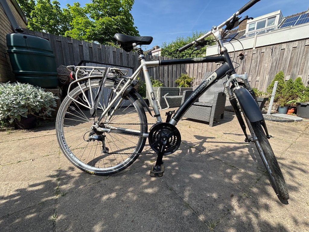 Batavus Compass fiets, Fietsen en Brommers, Ophalen, Gebruikt, Velgrem, Versnellingen