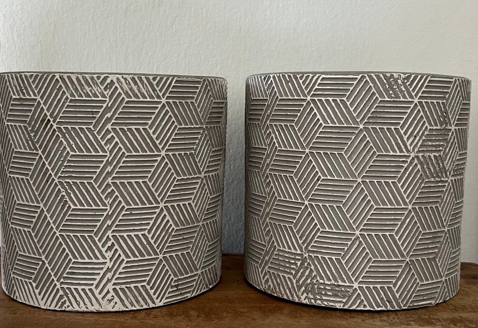 2 plantenpotten, Ophalen, Zo goed als nieuw, Rond, Minder dan 30 cm