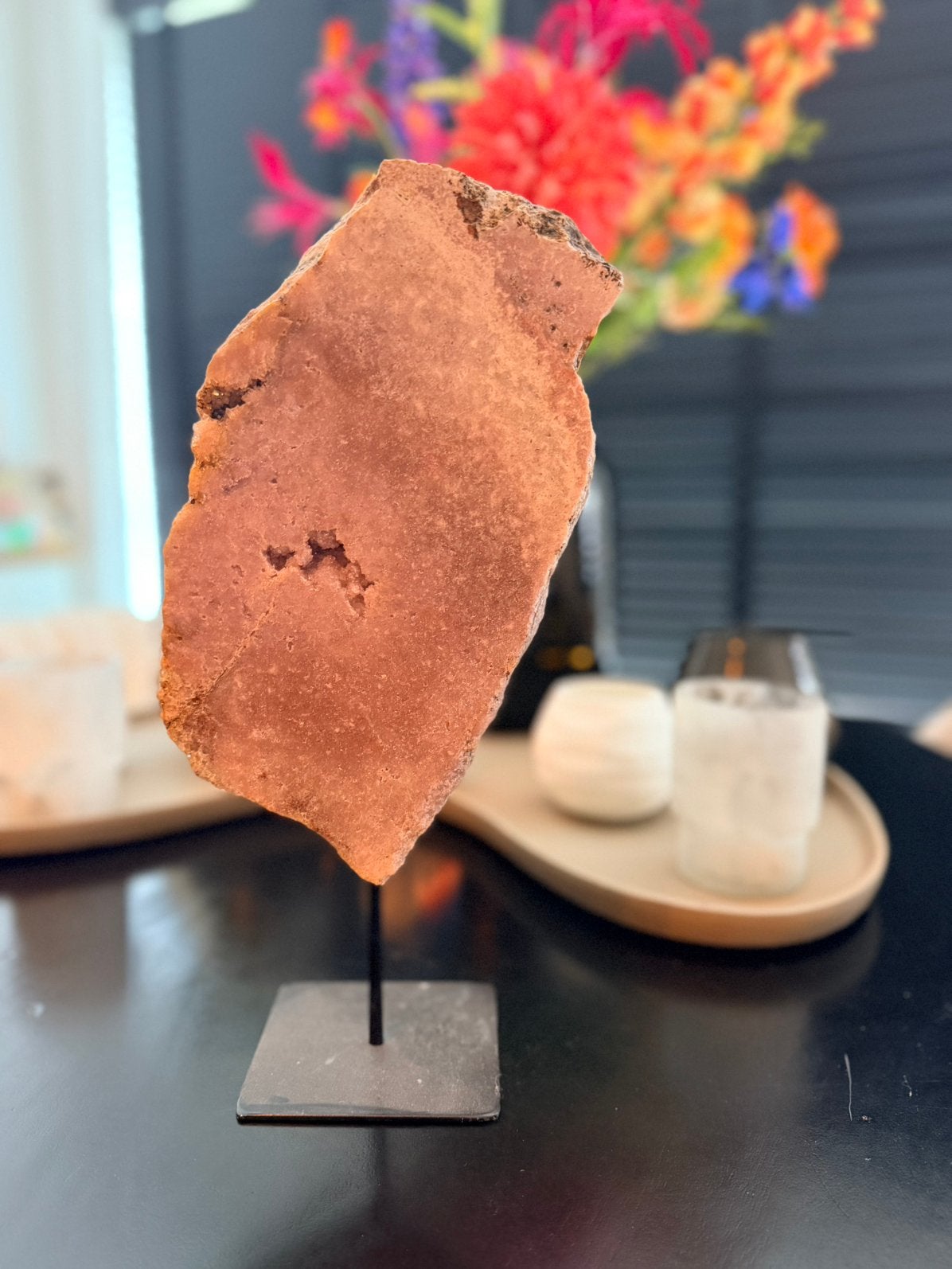 Grote roze amethist, Verzamelen, Mineralen en Fossielen, Ophalen of Verzenden, Overige typen