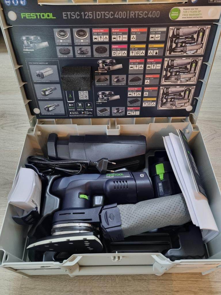 Festool dtsc 400  Nieuw ongebruikt, Ophalen of Verzenden, Nieuw, 1200 watt of meer, Overige typen