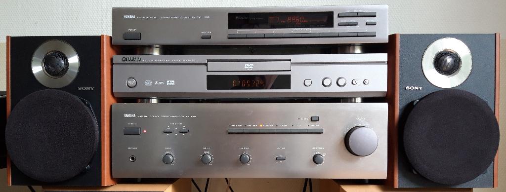 Yamaha stereo set, Tuner of Radio, Refurbished, Losse componenten, Ophalen
