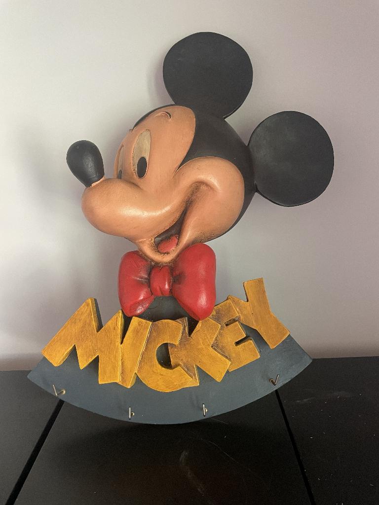 Mickey Mouse Sleutelbord, Ophalen of Verzenden, Mickey Mouse, Zo goed als nieuw, Beeldje of Figuurtje
