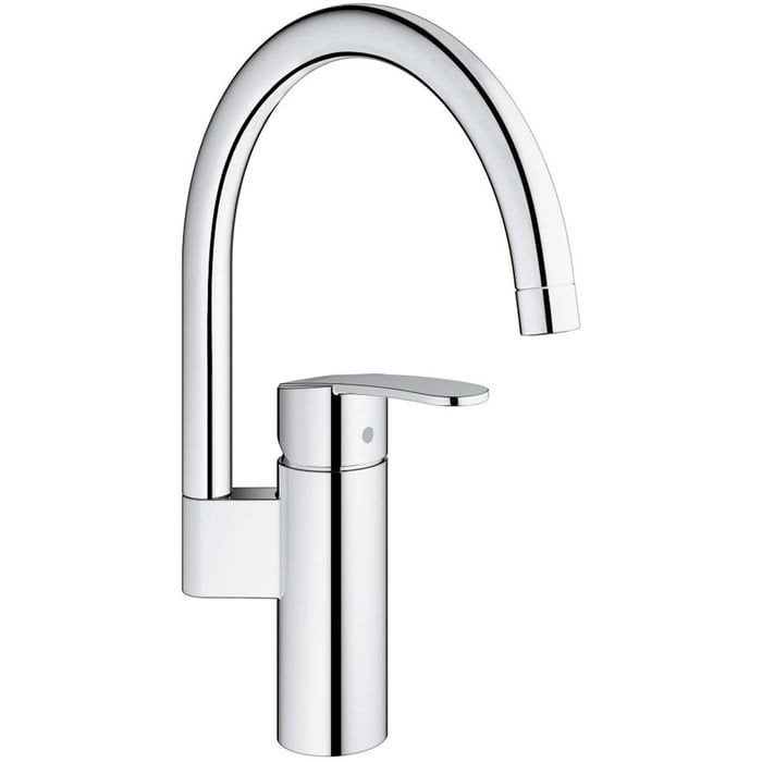 Grohe QuickFix Wave Cosmopolitan keukenmengkraan chroom, Ophalen of Verzenden, Zo goed als nieuw, Chroom, Kraan