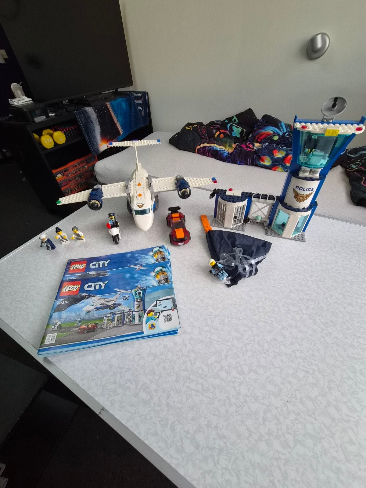 LEGO City 60210 Luchtpolitie Basis, City, Lego, Ophalen of Verzenden, Zo goed als nieuw