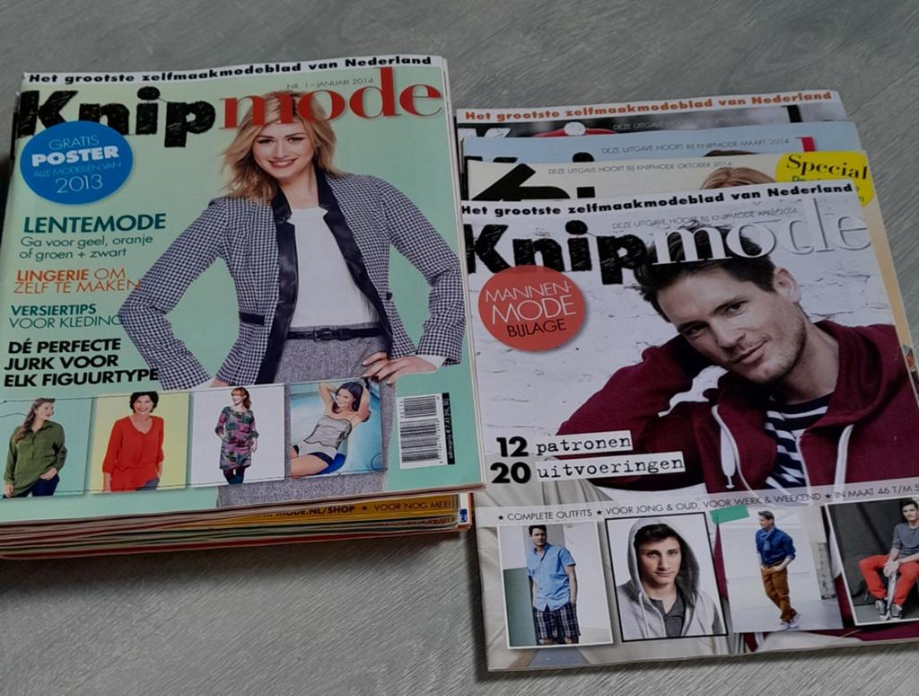Knipmode 2014, Boeken, Ophalen