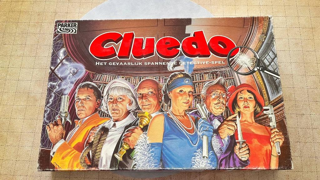 Cluedo Parker editie compleet detective bordspel jaren 90, Hobby en Vrije tijd, Gezelschapsspellen | Bordspellen, Ophalen of Verzenden