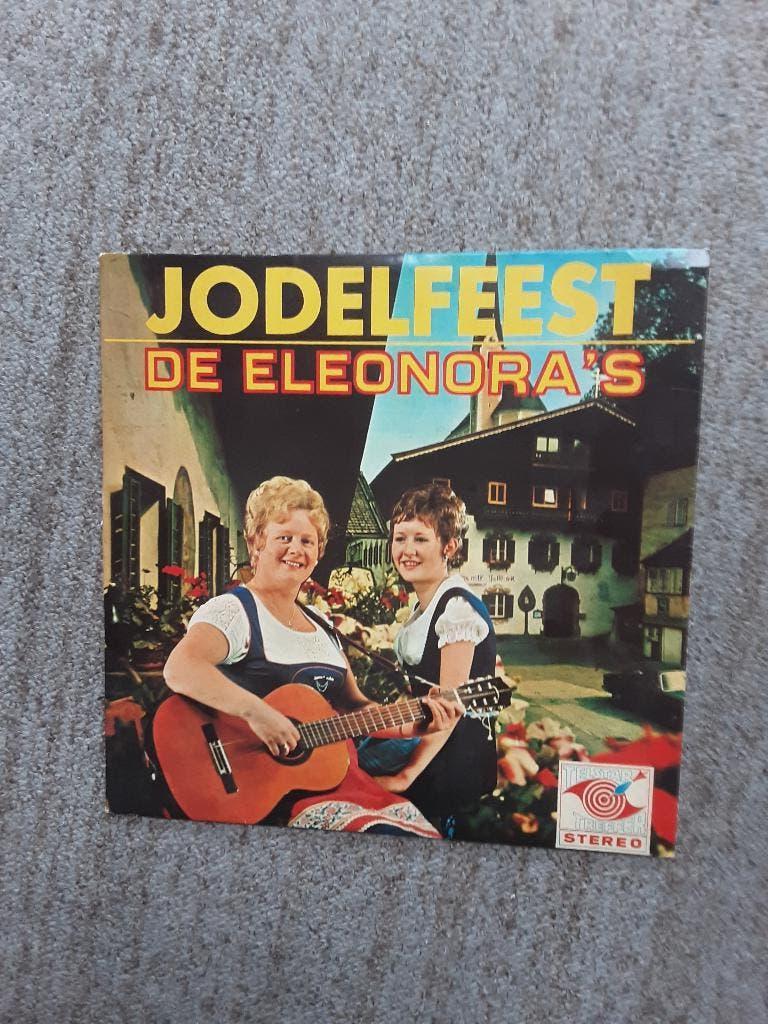 vinyl lp De Eleonora's jodelfeest, Gebruikt, Originele persing, Ophalen of Verzenden, Levenslied of Smartlap
