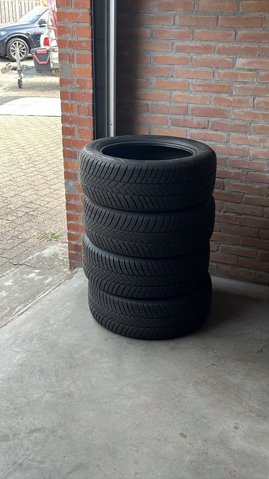 Vredestein wintrac pro winterbanden 205 55 r17, Ophalen, Gebruikt