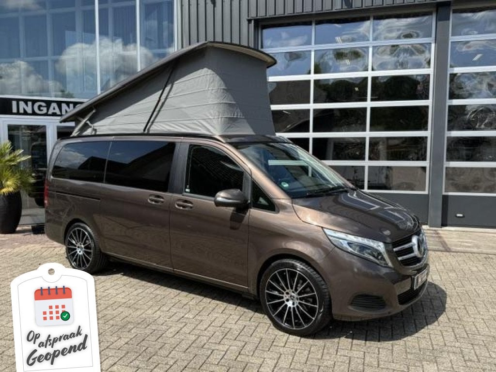 Prachtige Mercedes-Benz V250 Marco Polo Automaat!, Caravans en Kamperen, Automaat, Buscamper of Camperbus, Mercedes-Benz AG, Info@mercedes-benz.com