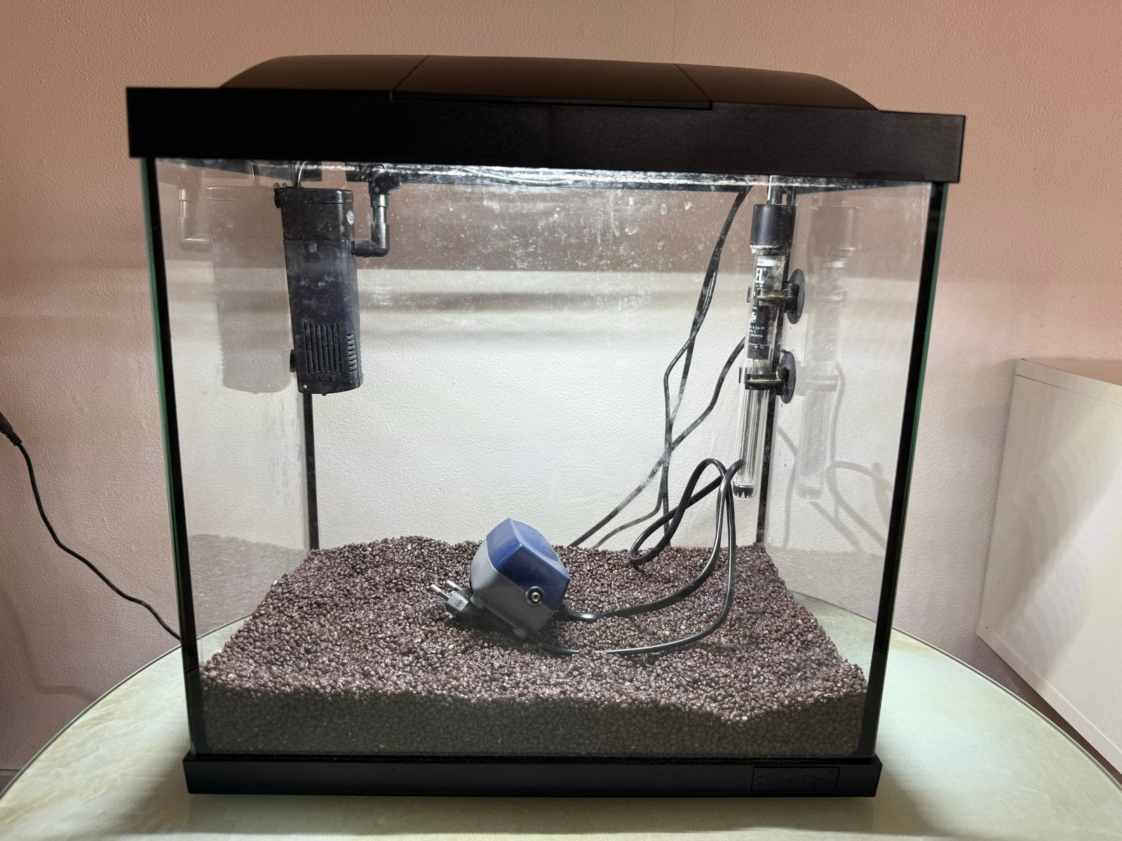 Aquarium 27L, Dieren en Toebehoren, Inclusief deksel, Ophalen of Verzenden, Zo goed als nieuw, Leeg aquarium