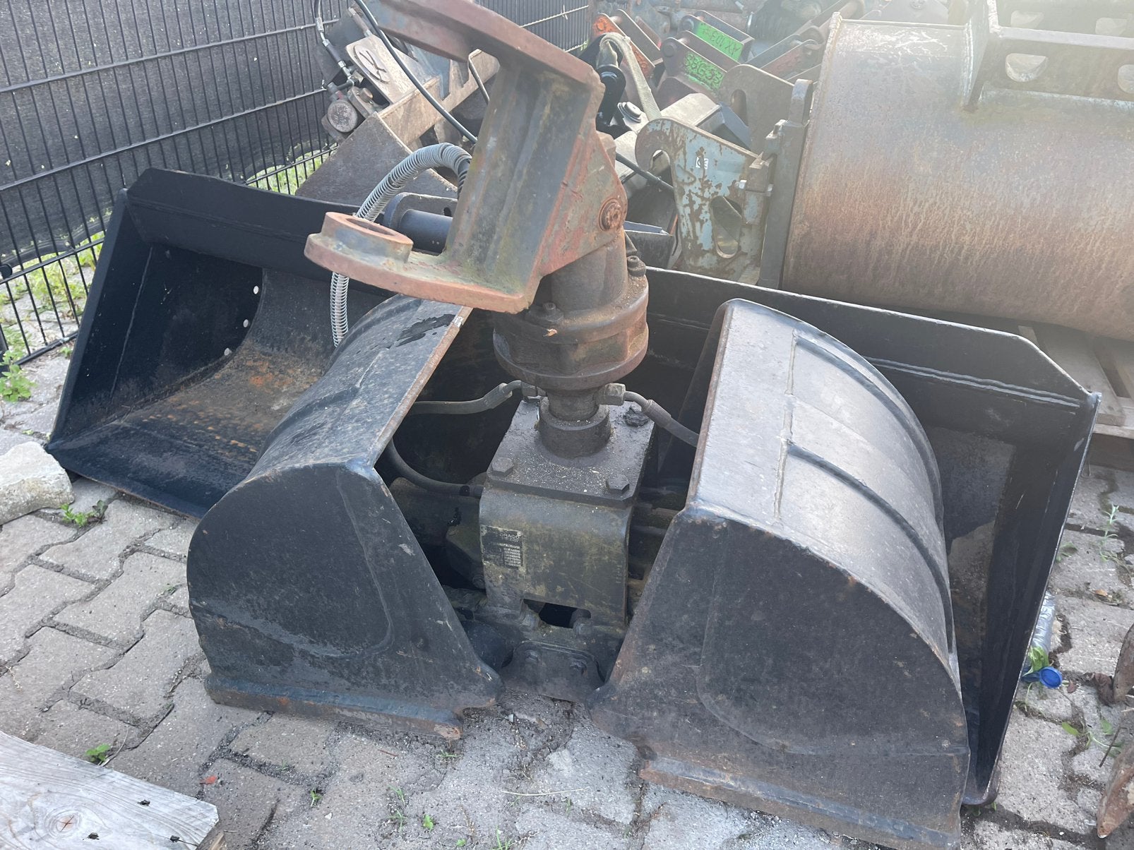 Grijperbak voor minigaver, Zakelijke goederen, Ophalen of Verzenden, Graafmachine