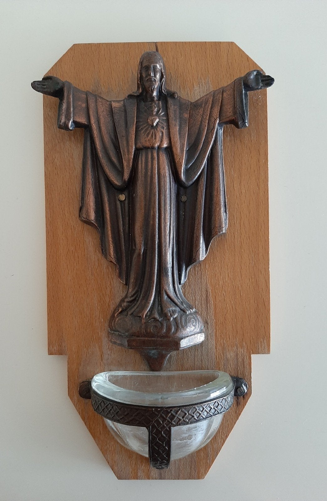 antiek weiwater vaatje, Ophalen of Verzenden, Gebruikt, Kaart of Prent