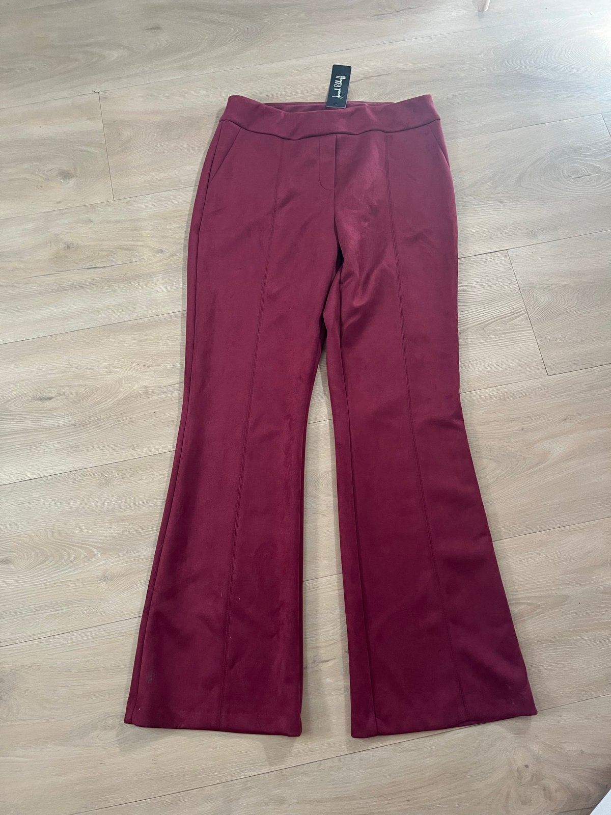 Joseph Ribkoff Bordeauxrode Broek - Nieuw met kaartje, Maat 38/40 (M), Nieuw, Ophalen of Verzenden, Lang