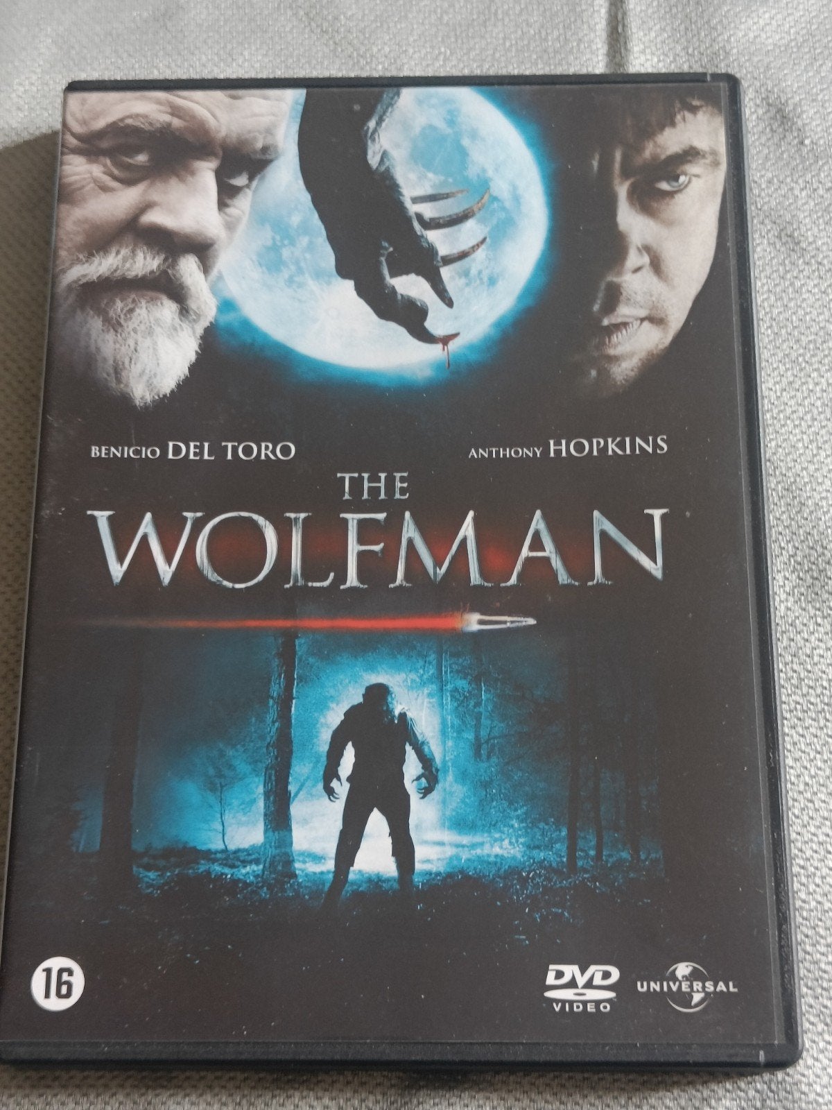 The Wolfman DVD - Horrorfilm met Benicio Del Toro, Vanaf 16 jaar, Bonusmateriaal, Nederlands, Ophalen of Verzenden