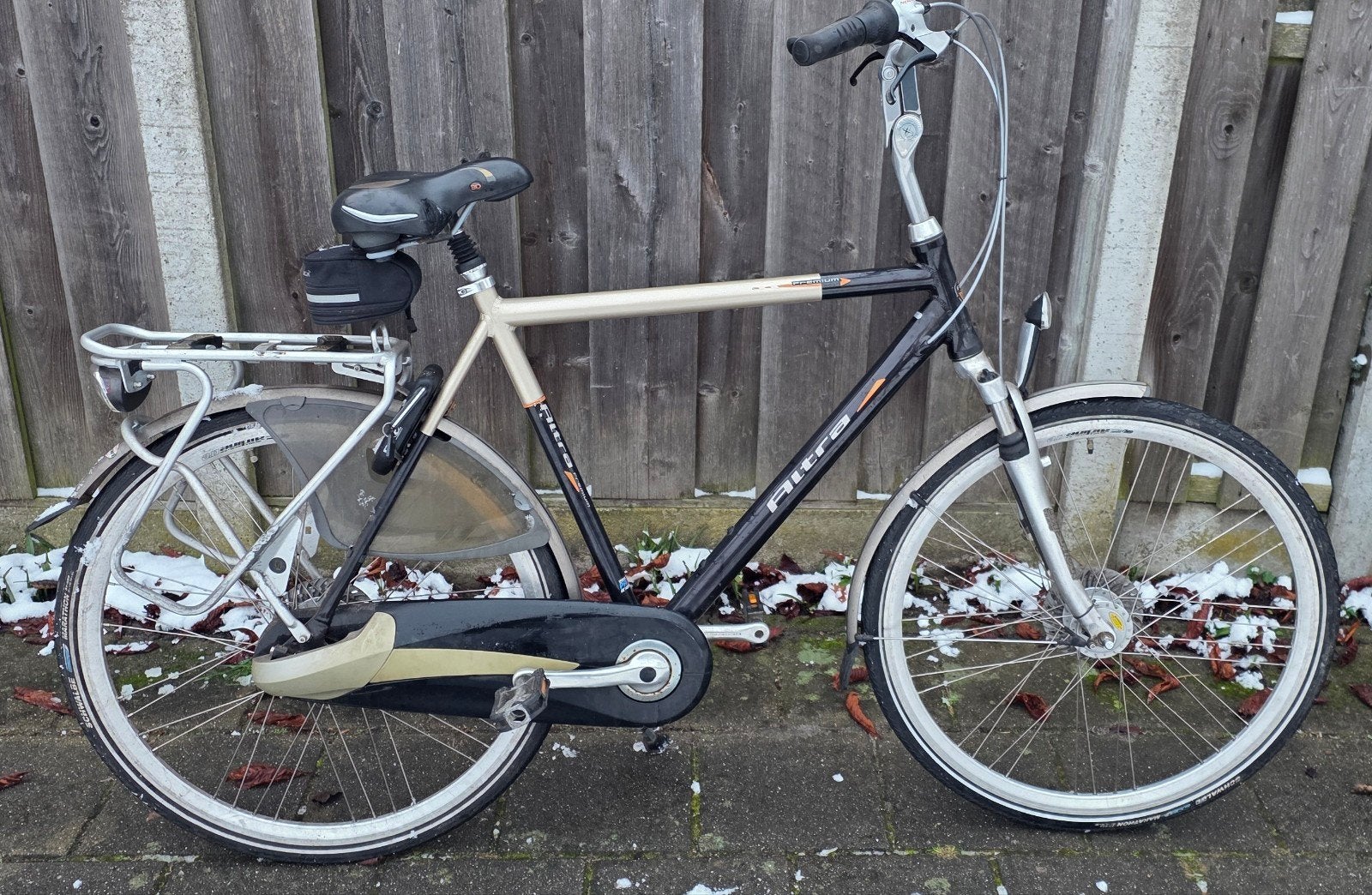 te koop netjes heren fiets, Versnellingen, Zo goed als nieuw, 57 tot 61 cm, Ophalen