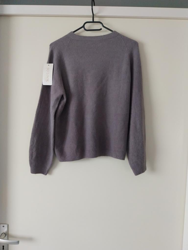 Trui taupe one size, Kleding | Dames, Verzenden, Nieuw, Overige kleuren