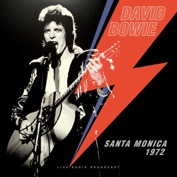 David Bowie - Santa Monica 1972 Live Radio Broadcast LP, Cd's en Dvd's, LP, Originele persing, Ophalen of Verzenden, 12 inch