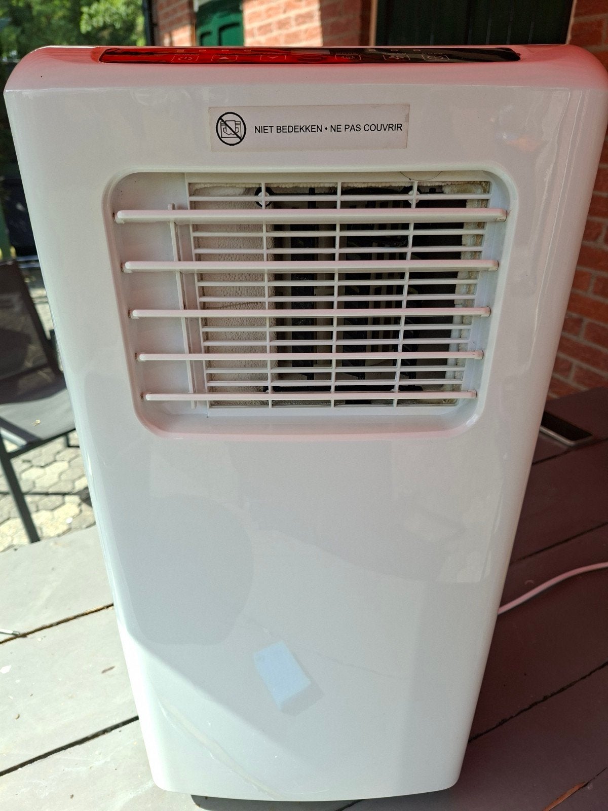 Compacte Mobiele Airco met Timer en Digitale Display, Ophalen, Minder dan 60 m³, Timer, 3 snelheden of meer