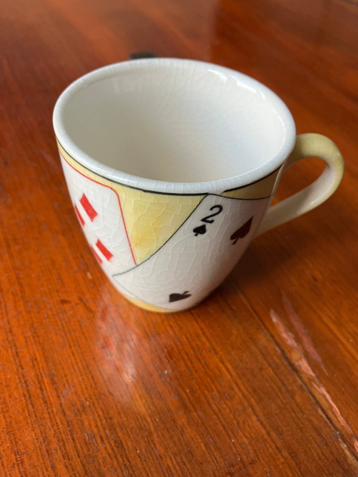 Vic’s beker decoratie speelkaarten, Ophalen of Verzenden, Zo goed als nieuw, Overige stijlen, Overige typen