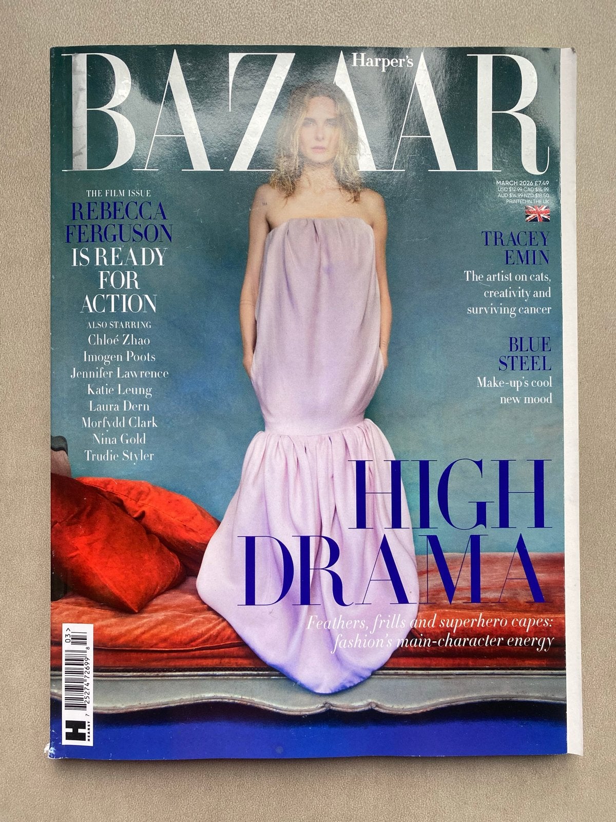 Harpers Bazaar maart 2026 - engels- igst- Rebecca Ferguson, Boeken, Ophalen of Verzenden, Gelezen, Damesbladen