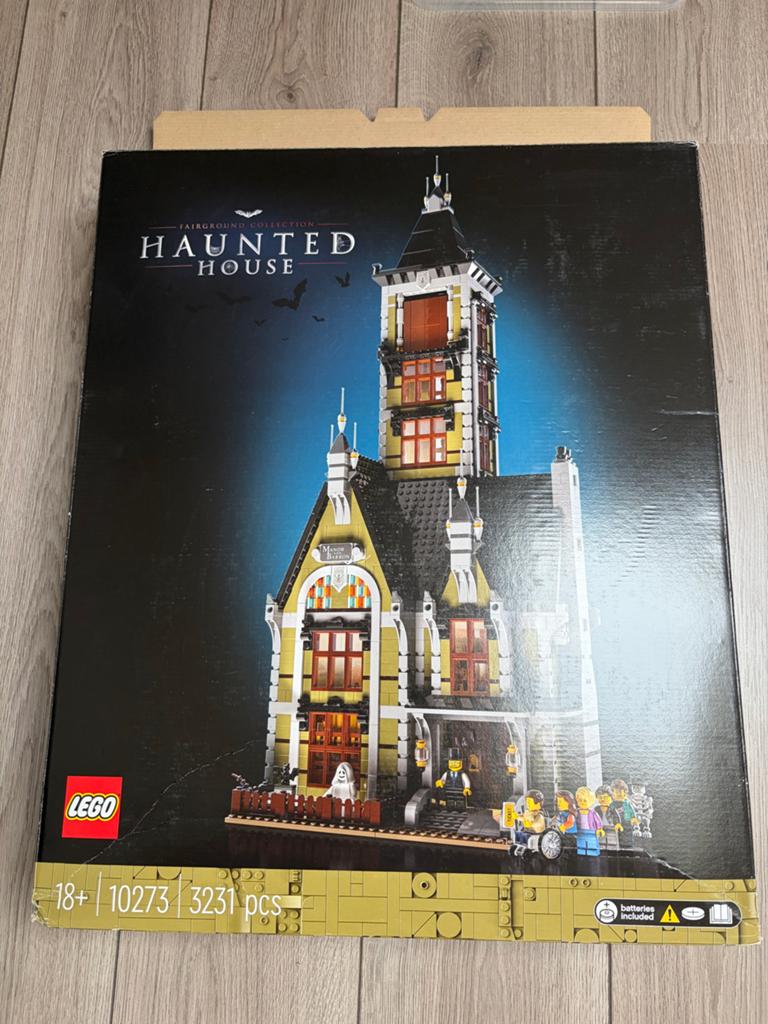 Lego 10273 Haunted House - Compleet met doos en instructies, Ophalen, Overige thema's, Lego, Zo goed als nieuw