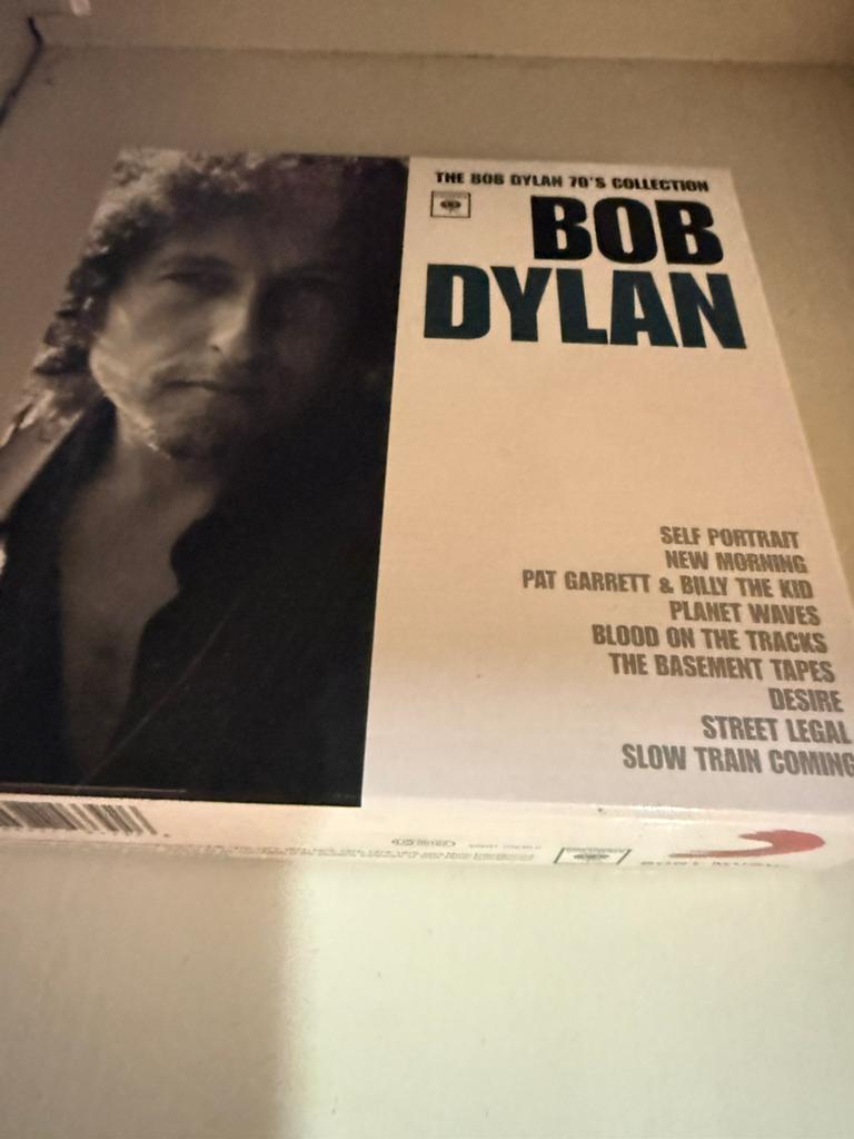 10 cd box bob dylan 70’s collection, Ophalen of Verzenden, Zo goed als nieuw, Poprock