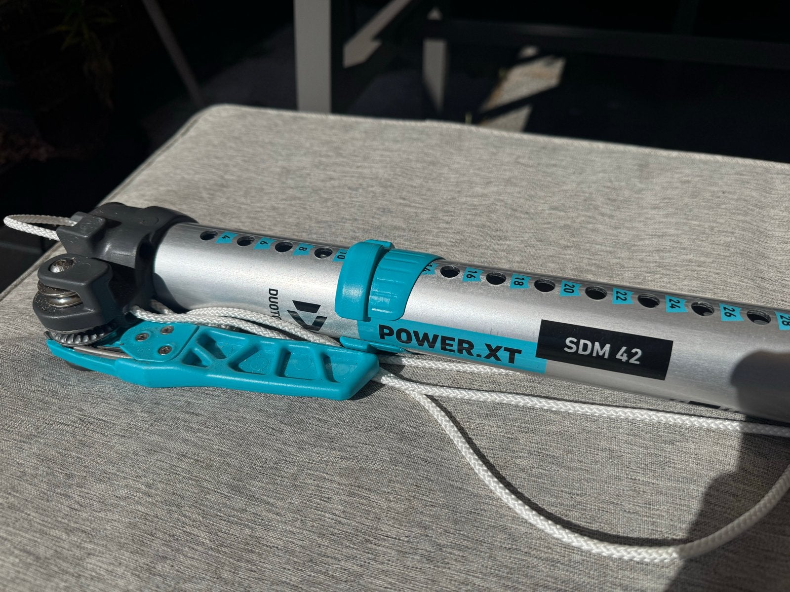 Duotone Power XT SDM 42 mastverlenger, Watersport en Boten, Windsurfen, Ophalen, Gebruikt, Overige typen, Met mastverlenger