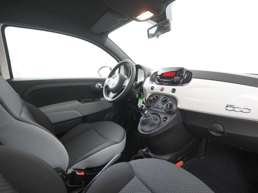 Fiat 500 1.0 Hybrid Pop | Airco | 12 mnd Garantie | Zondag O, Auto's, Fiat, Voorwielaandrijving, 12 maanden, Stof, 4 stoelen
