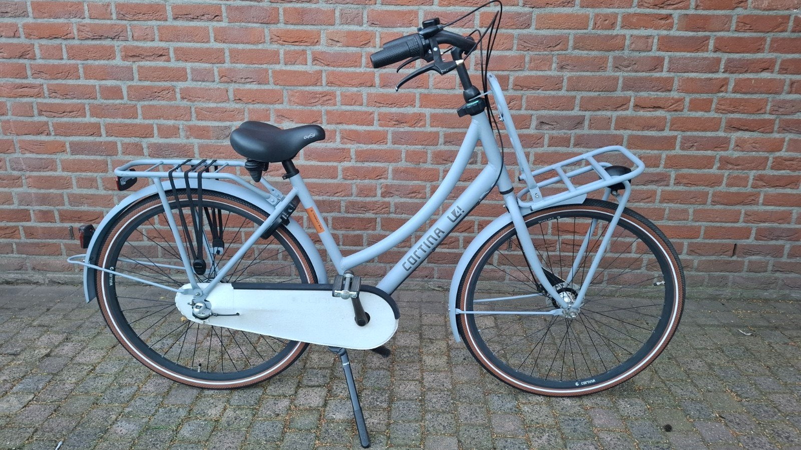 Cortina U4 zo goed als nieuw licht blauw mat, Versnellingen, Zo goed als nieuw, 50 tot 53 cm, Ophalen