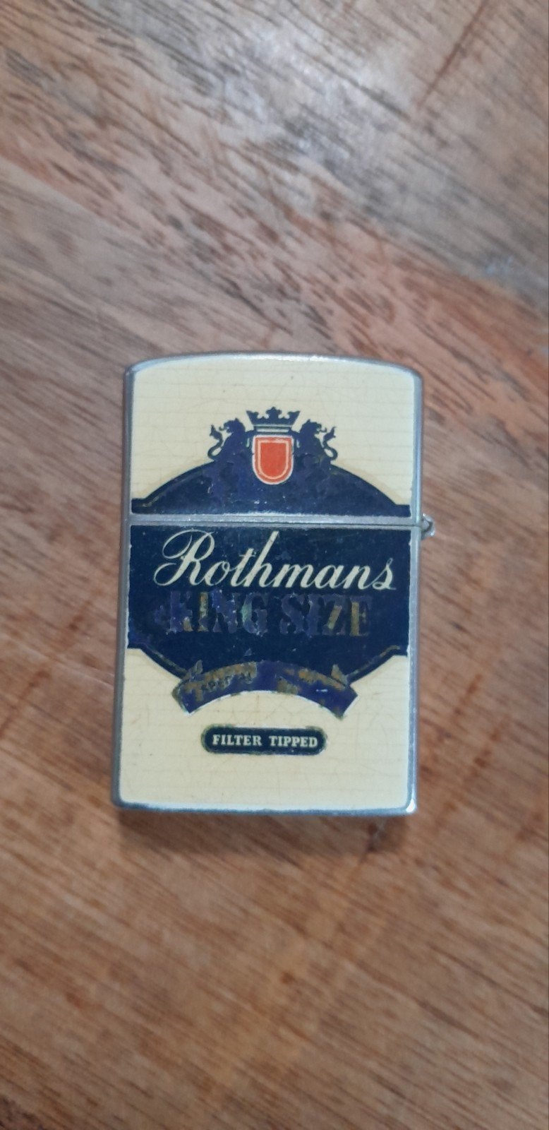 Vintage Rothmans King Size Aansteker, Ophalen of Verzenden, Gebruikt, Aansteker